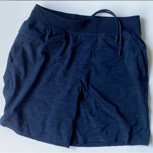 EUC Lululemon Navy Shorts, size M - Picture 2 of 12